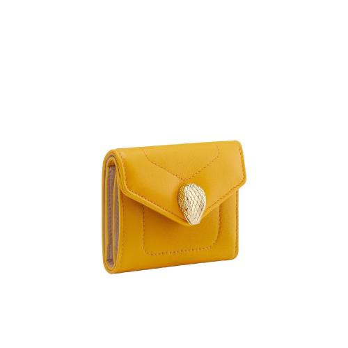 BVLGARI宝格丽 22年秋冬 女士 钱包 SERPENTI REVERSE PORTEFEUILLE a TROIS VOLETS 292304292