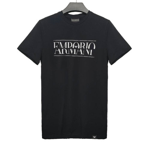 Emporio Armani/安普里奥阿玛尼  男士短袖T恤黑色