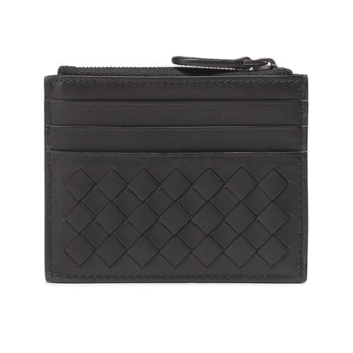 Bottega Veneta/葆蝶家男女通用款皮革编织卡包卡夹零钱包 367004 V001N