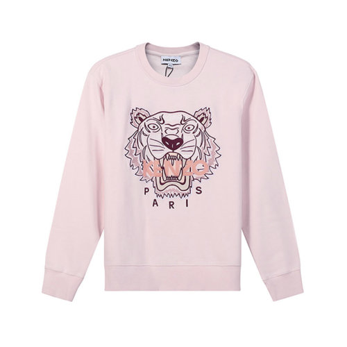 KENZO/高田贤三【22春夏新款】女士棉质圆领长袖卫衣运动衫虎头刺绣 2SW824 4XL