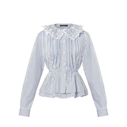  LV路易威登 22年秋冬 女士 长袖衬衫 彼得潘领衬衫 1A9O23 1A9O20 1A9O25 1A9O24 1A9O22 1A9O2