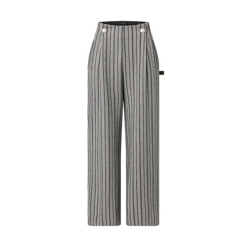  LV路易威登 22年秋冬 女士 休闲裤 PANTALON a PINCES ET RAYURES GRAPHIQUES 1AALJ7 1AALJ8 1