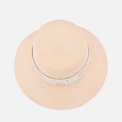  DIOR迪奥 22年秋冬 女士 帽子 Dioresort 宽檐帽 21DRT924G171_C110