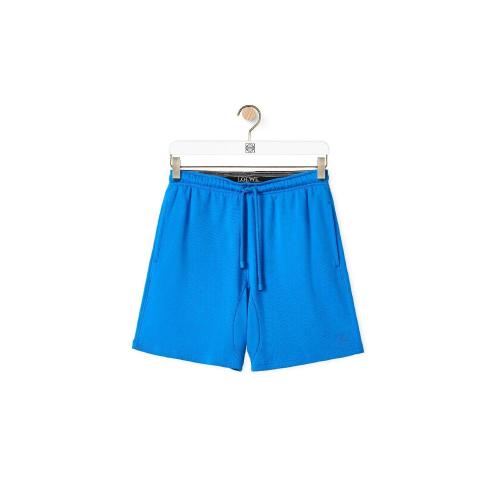  LOEWE罗意威 22年秋冬 男士 短裤 Anagram shorts in cotton H526Y27X25-5610