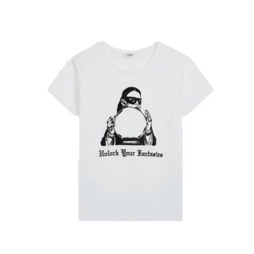 CELINE/赛琳  经典男士短袖T恤 2X308 008G 01OB