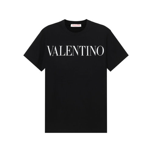 Valentino/华伦天奴【22春夏新款】男士棉质圆领短袖T恤LOGO图案 XV3MG10V 84F