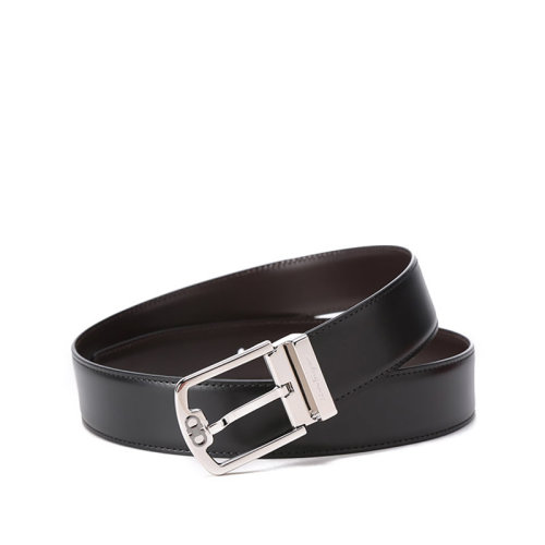 Salvatore Ferragamo/菲拉格慕【22年新款】男士牛皮革可裁剪针扣式双面皮带腰带3.5cm 670020