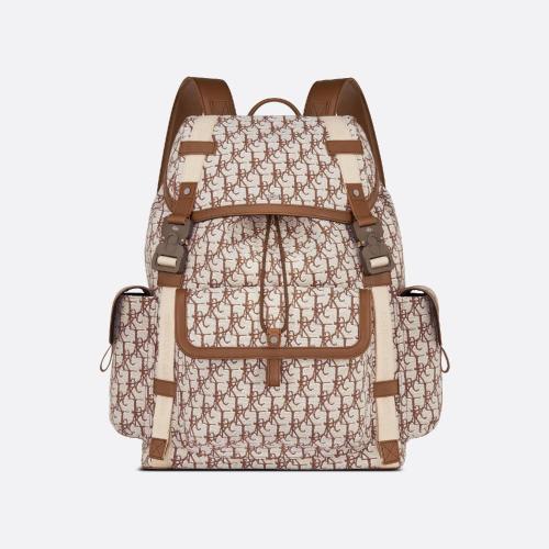  DIOR迪奥 22年秋冬 男士 双肩包 CACTUS JACK DIOR Dior Hit The Road 双肩背包 1ESBA163JOD_H