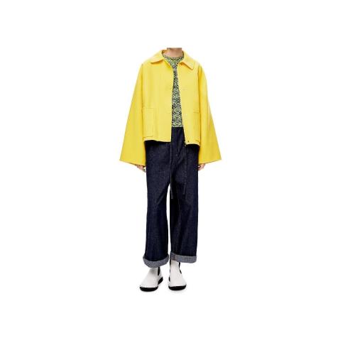  LOEWE罗意威 22年秋冬 女士 夹克 Short jacket in wool and cashmere S359Y02X40-8100