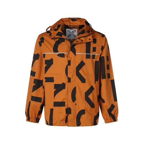 KENZO/高田贤三 男士KENZO Sport系列聚酯纤维拉链夹克上衣外套 5BL560 1NM