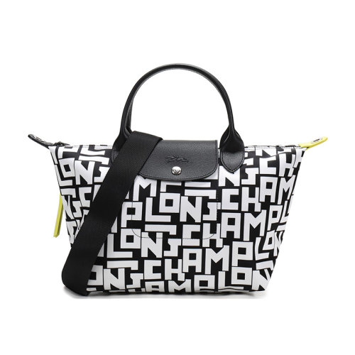 Longchamp/珑骧 女士LE PLIAGE系列织物小号手提单肩包 1512 412