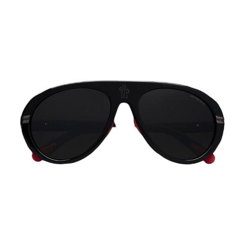  MONCLER蒙可蒙克莱 22年秋冬 男士 太阳眼镜 Navigaze Pilot Sunglasses 56901ML0240M5701A01A