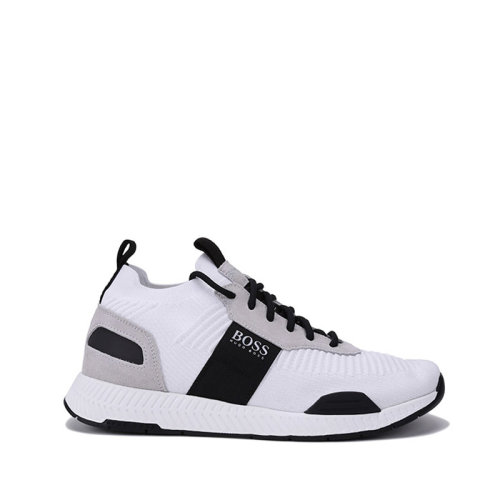 HUGO BOSS/雨果博斯 男士织物系带休闲运动鞋 50452034