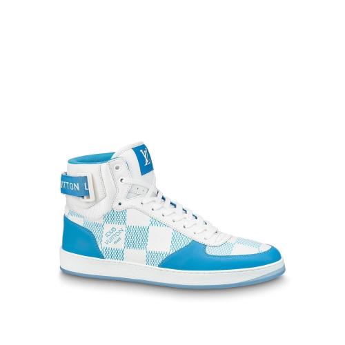 LV路易威登 22年秋冬 男士 休闲运动鞋 RIVOLI 高帮运动鞋 1AA0D6 1AA0D4 1AA0D2 1AA0D9 1AA0D