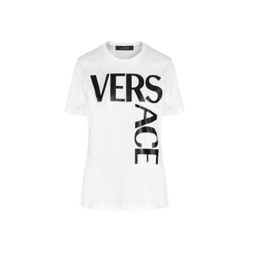  VERSACE/范思哲 女士白色棉质短袖T恤 1001589 1A00603 2W020 PLFSX