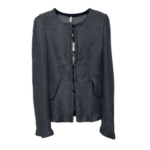 ARMANI COLLEZIONI/阿玛尼卡尔兹拼色女士上衣 RMG13JRMURJ 013