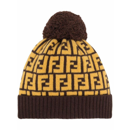 FENDI/芬迪 男士 男帽 羊毛时尚帽子 FXQ056A40JF0L78
