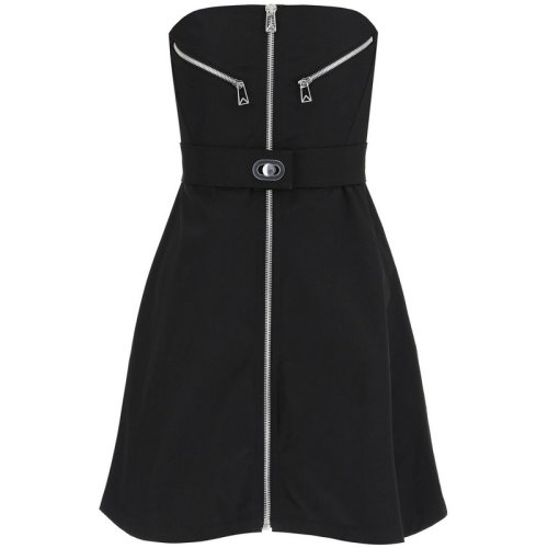 Bottega Veneta/葆蝶家 女士黑色时尚休闲连衣裙 666294 V03U0 1000