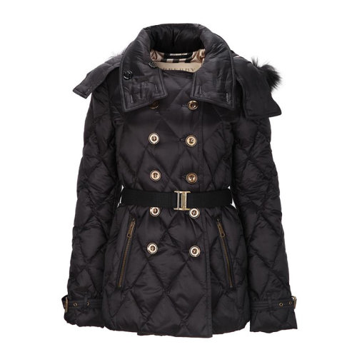 BURBERRY/博柏利 女士黑色棉质外套棉服 3933549