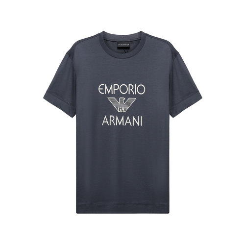 Emporio Armani/安普里奥阿玛尼  男士短袖T恤 男士莱赛尔纤维圆领短袖T恤 3K1TAF 1JUVZ