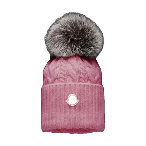  MONCLER蒙可蒙克莱 22年秋冬 女士 帽子 Beanie With Pom Pom H20939Z70301A9328515
