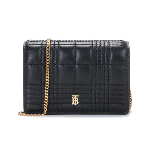 BURBERRY/博柏利 女款羊皮单肩斜挎包卡包卡夹 80233431