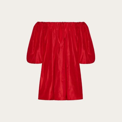  VALENTINO华伦天奴 22年秋冬 女士 连衣裙 ROBE COURTE EN TAFFETAS LA_Vé XB0VAYX0745157