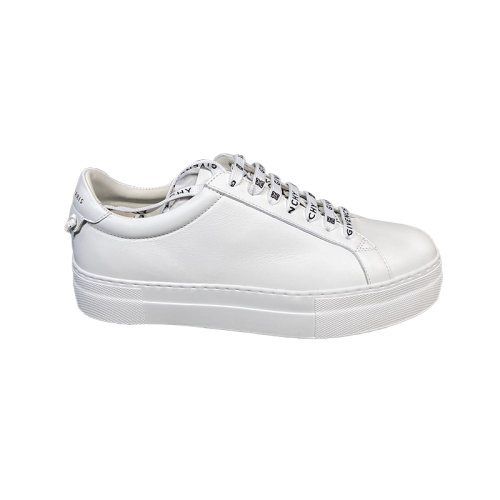 Givenchy 纪梵希 女士增高厚底小白鞋 logo鞋带