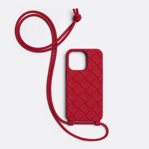  BV葆蝶家 22年秋冬 男士 手机壳 etui pour iphone?13 pro a bandouliere 690685V0EY06389