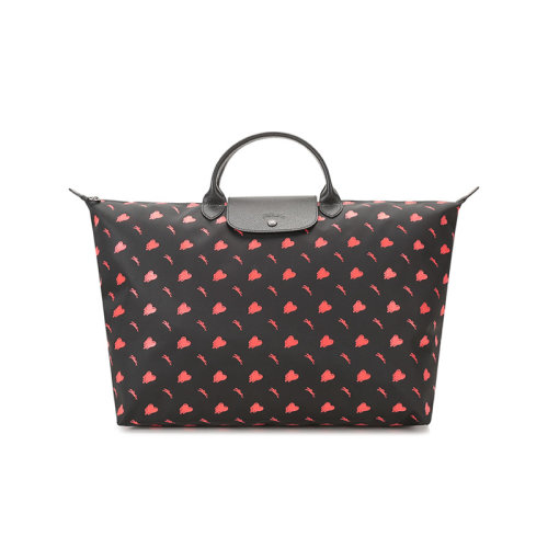 Longchamp/珑骧  女士大号LE PLIAGE系列织物短柄可折叠手提包饺子包 1624 EUD