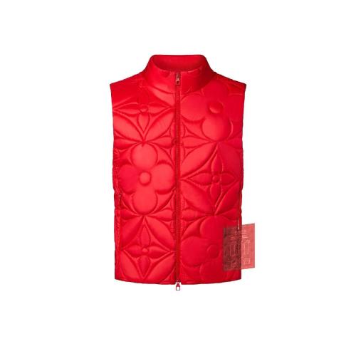  LV路易威登 22年春夏 男士 马甲 LVSE MONOGRAM 花卉衬垫背心 1A9FR7 1A9FR8 1A9FR9 1A9FRA 1A