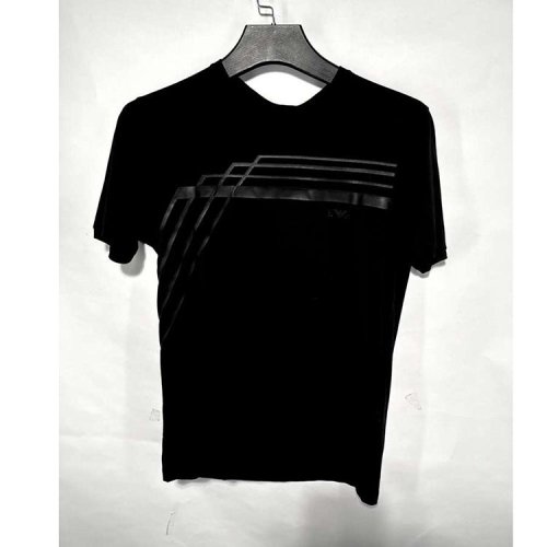 Emporio Armani/安普里奥阿玛尼 黑色女士短袖T恤(瑕疵折扣）