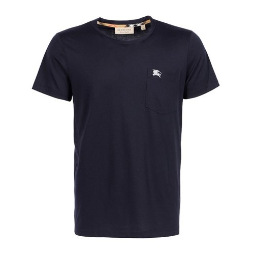  BURBERRY/博柏利 男士深蓝色棉质短袖T恤 8027720 PLFSX