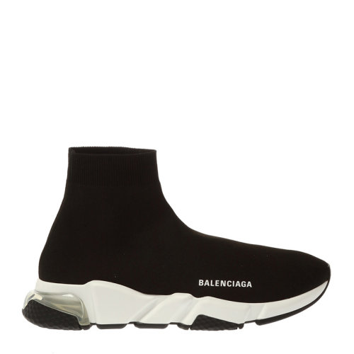 Balenciaga/巴黎世家 男士黑色徽标针织袜子鞋休闲鞋运动鞋跑步鞋男鞋