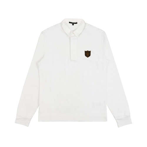 GUCCI/古驰 男士纯色棉质长袖上衣长袖POLO衫 387922-X5517 多色可选