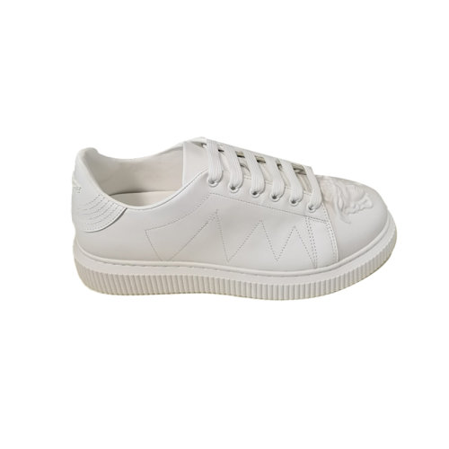 VERSACE/范思哲 浮雕美杜莎百搭系带板鞋时尚休闲小白鞋