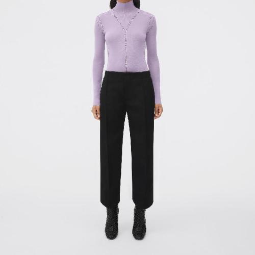  BV葆蝶家 22年秋冬 女士 针织衫 pull en soie legere 709834V2E106901