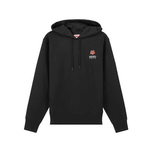 KENZO/高田贤三 【22秋冬新款】 女士BOKE系列棉质连帽长袖卫衣运动衫 2SW015 4MF