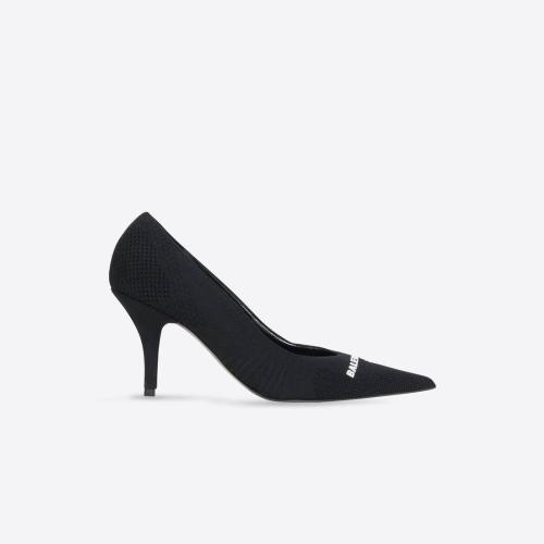  BALENCIAGA巴黎世家 22年春夏 女士 高跟鞋 Women's Knife 2.0 80mm Pump  in Black 671123W2C 预定商品1-3周发货