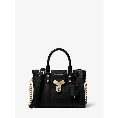  Michael Kors/迈克·科尔斯 女士黑色皮革手提包 30F9G0HS1L 001 PLSX