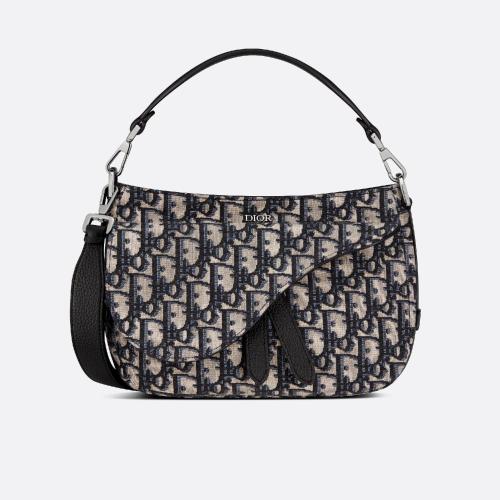  DIOR迪奥 22年秋冬 男士 单肩包 迷你 Saddle Soft 手袋 1ADHO024YKY_H05E