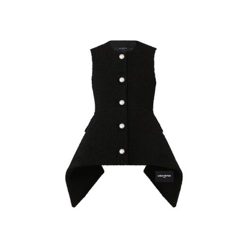  LV路易威登 22年秋冬 女士 马甲 荷叶边上衣 1AALLS 1AALLR 1AALLU 1AALLP 1AALLT 1AALLO 1AAL