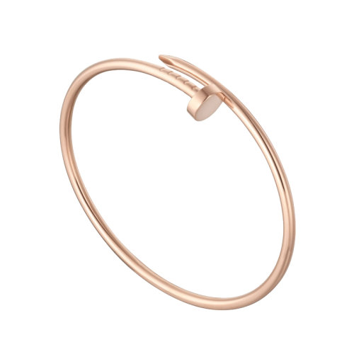 CARTIER/卡地亚 全新JUSTE UN CLOU小号款18K金玫瑰金手镯 B6062515