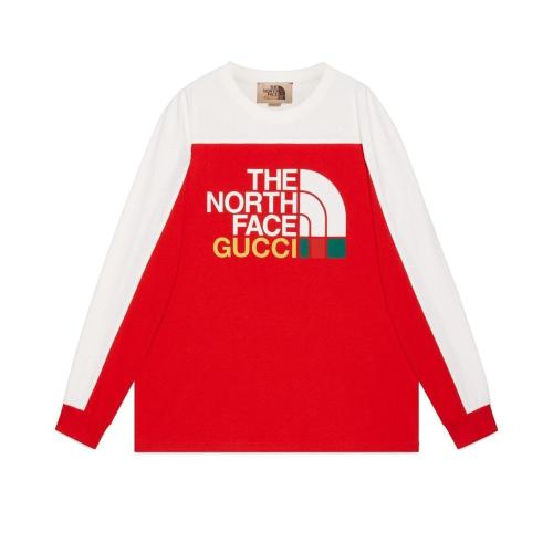  GUCCI古驰 22年秋冬 男士 The North Face x Gucci联名系列T恤 671439 XJDRA 6184