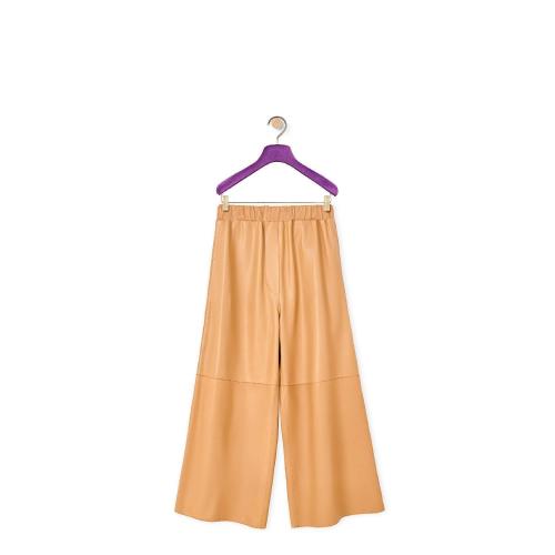  LOEWE罗意威 22年秋冬 女士 休闲裤 Cropped elasticated trousers S540Y54L28-8020