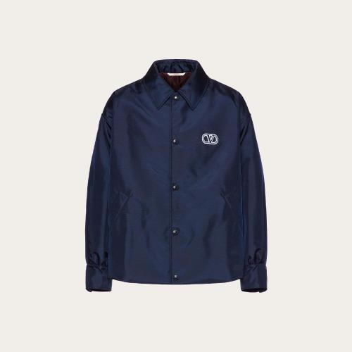  VALENTINO华伦天奴 22年秋冬 男士 夹克 VESTE EN NYLON VLOGO SIGNATURE 1V3CIF808J5598