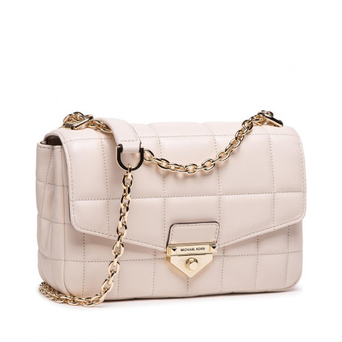 Michael Kors/迈克·科尔斯 Soho系列 翻盖单肩斜跨金属链条翻盖包 女款 30F0L1SL3L