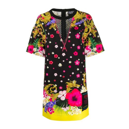  VERSACE JEANS COUTURE 女士多色聚酯纤维连衣裙裙子 D2HVA437 S0666 983 PLFSX