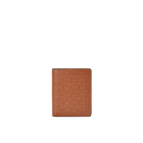  LOEWE罗意威 22年秋冬 女士 钱包 Repeat compact zip wallet in embossed calfskin C499Z41X0