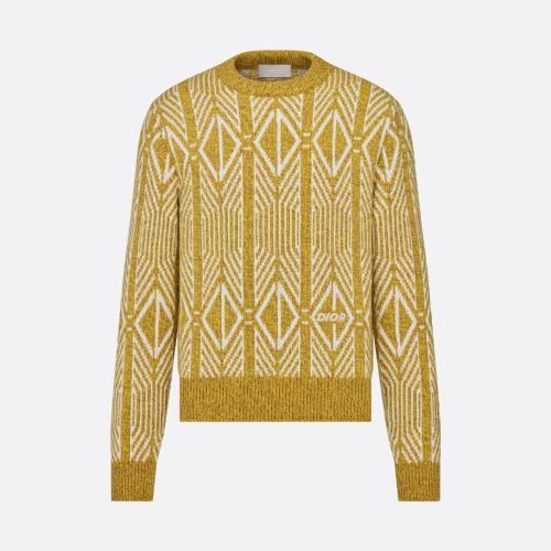  DIOR迪奥 22年秋冬 男士 针织衫 Pull a col rond 313M650AT477_C180